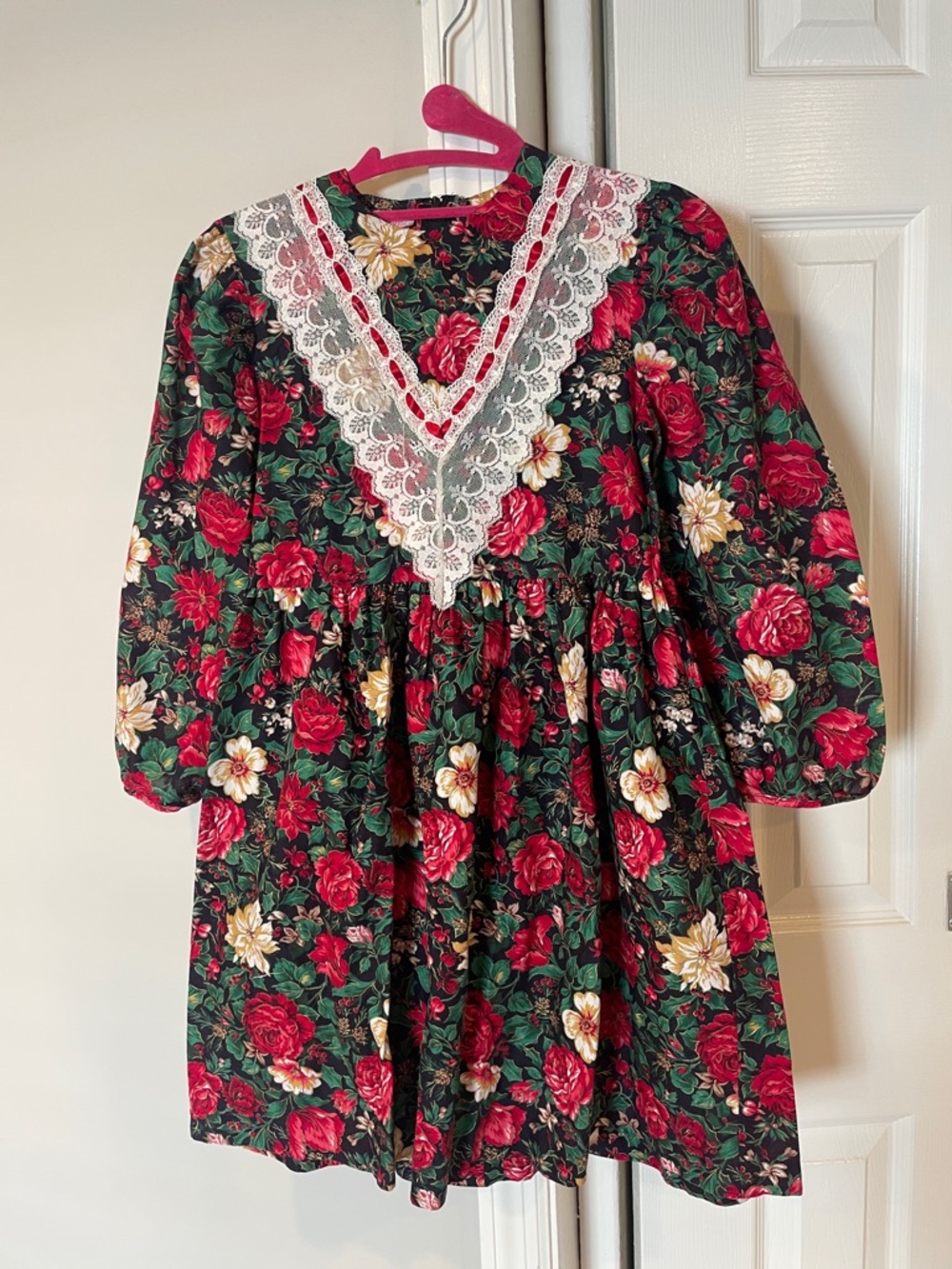 Polly Flinders Christmas dress girls size 10